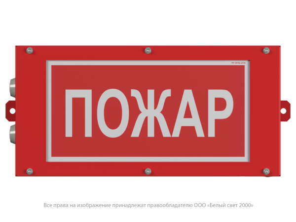 Указатель световой BS-CANRON-10-S1-ELON централиз. электропитания Белый свет a17015