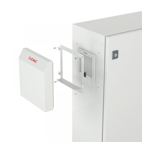 Панель защитная IP56 листовая сталь RAL7035 для вентиляторов и решеток 205х205мм DKC R5RK13