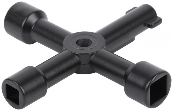 Ключ универсальный для электрошкафов 4-в-1 FIT 60105