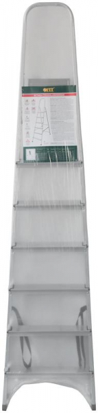 Лестница-стремянка 7 ступ. 4.94кг алюм. FIT 65345