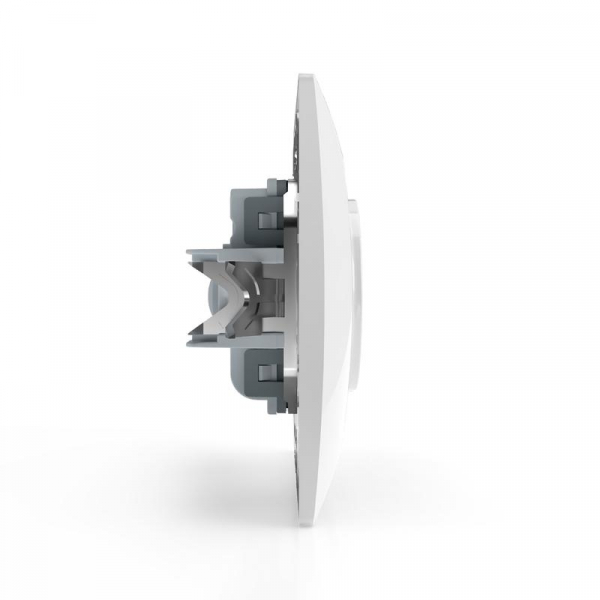 Розетка 1-м СП AVA 16А IP20 без заземл. без защ. шторок в сборе бел. TOKOV LIGHT TKL-AV-R1F-C01