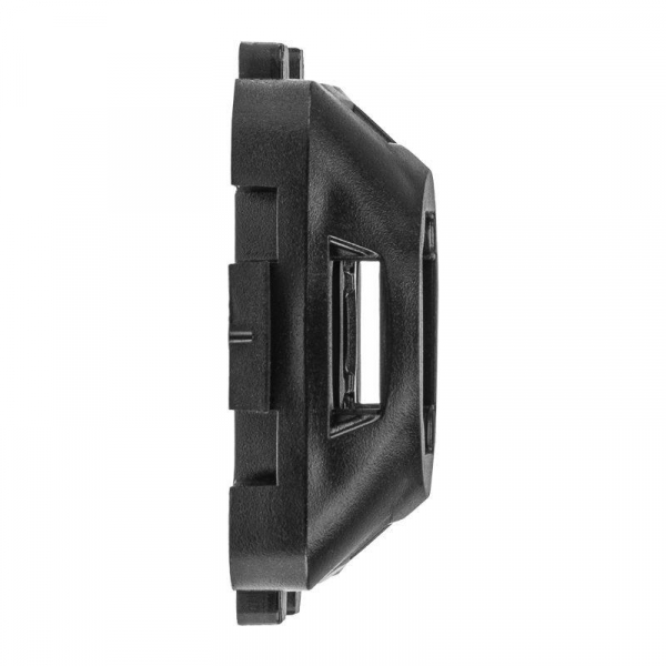 Площадка под стяжку усилен. для прямого монтажа 35х35мм черн. (уп.50шт) Rexant 07-2109