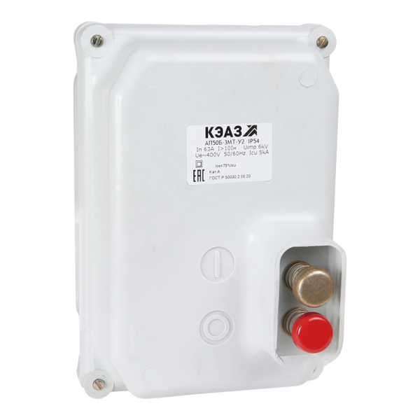 Выключатель автоматический 2п 16А 10Iн 3кА АП50Б 2МТ У2 400В AC/220В DC IP54 КЭАЗ 107045