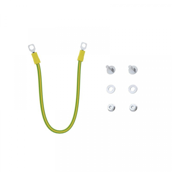 Перемычка медная сеч. 6кв.мм с наконечниками под винт М6 в комплекте с метизами L 300мм DKC SC6L300K