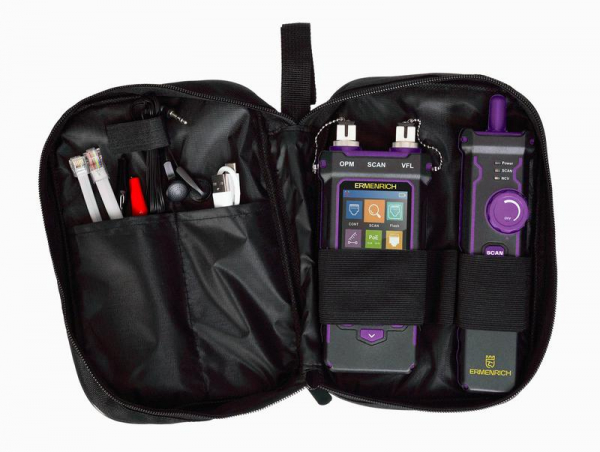 Тестер кабельный многофункциональный NetGeeks NP60 фиолет. Ermenrich 84551