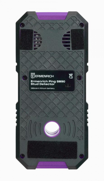 Детектор скрытой проводки Ping SM90 фиолет. Ermenrich 83842