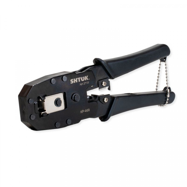 Кримпер для телефонных и компьютерных разъемов КР-468 (27105) SHTOK 376585