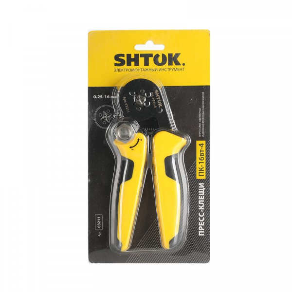 Пресс-клещи ПК-16вт-4 (03211) SHTOK 376186