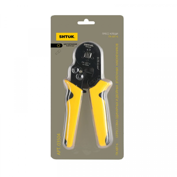 Пресс-клещи ПК-6вт-6 (03504) SHTOK 376204