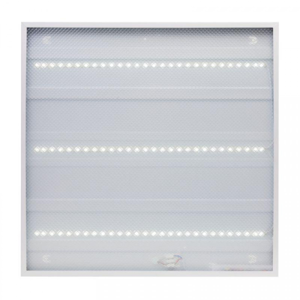 Светильник светодиодный LTL-6060-15 24Вт 6500К 3000лм 595х595х17 ЕМС призма универс. панель Ultraflash 16041