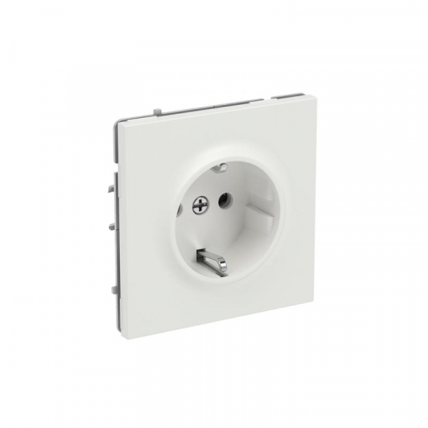 Розетка силовая KANT 2P+E защ. шторки бел. песок DKC 7010003