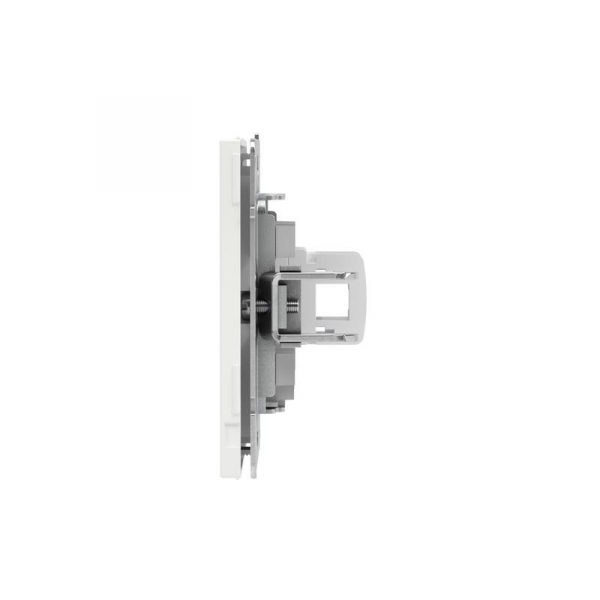 Розетка компьютерная 1-м KANT RJ45 кат.5E без шторки бел. магнолия DKC 7000663