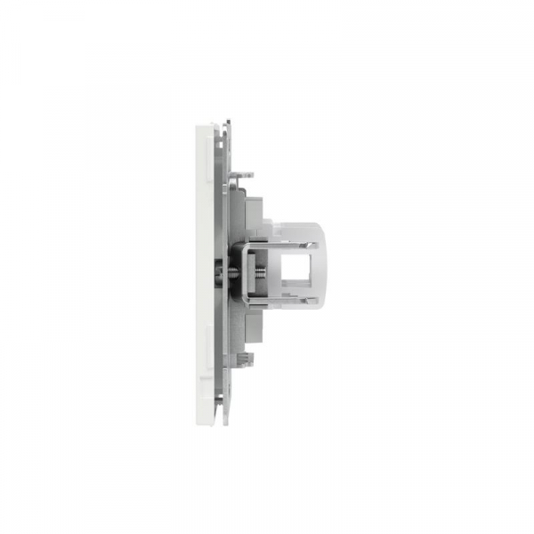 Розетка компьютерная 2-м KANT RJ45 кат.5E без шторки бел. магнолия DKC 7000664