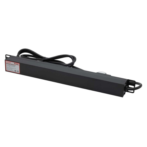 Блок розеток 8-м 10А IEC 60320 C13 для 19дюйм шкафов автомат защиты DKC R519IEC8CBC14