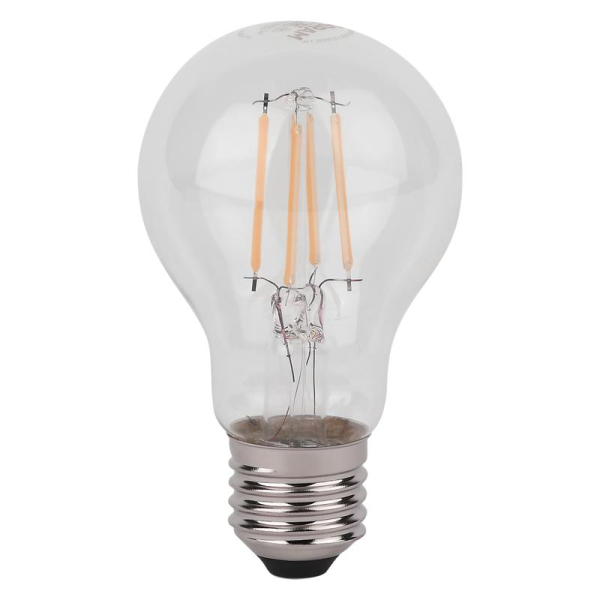 Лампа светодиодная филаментная LSCLA60 5W/827 230VFILCL 5Вт 2700К тепл. бел. E27 600лм A угол пучка 300град. 220-240В (замена 60Вт) прозр. стекло OSRAM 4058075683921