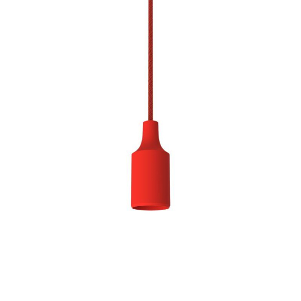 Светильник Decor E27 IP20 200-240В 1м подвесной красн. GAUSS PL013