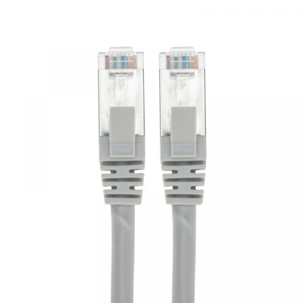 Патч-корд F/UTP кат.6 RJ45-RJ45 26AWG LSZH 1.5м сер. Rexant 02-0210-105