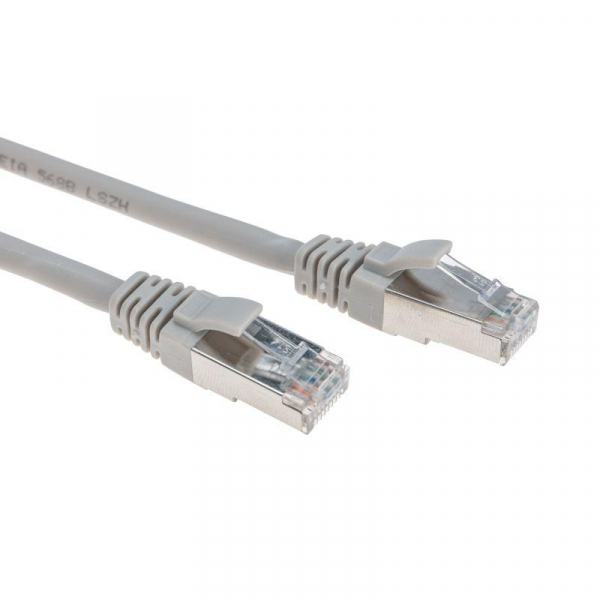 Патч-корд F/UTP кат.6 RJ45-RJ45 26AWG LSZH 1.5м сер. Rexant 02-0210-105
