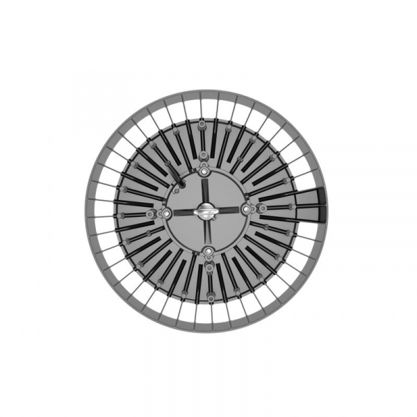 Светильник светодиодный ДСП IB 10 S 200W VW 850 BK D353xH117мм 200Вт 5000К IP65 High Bay подвес черн. Русский Свет 16091023050