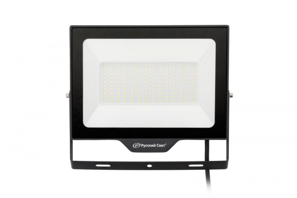 Прожектор светодиодный СДО FL 10 C 100W VW 840 BK CL 277х220х30мм 100Вт 4000К IP65 уличный черн. Русский Свет 15081023279