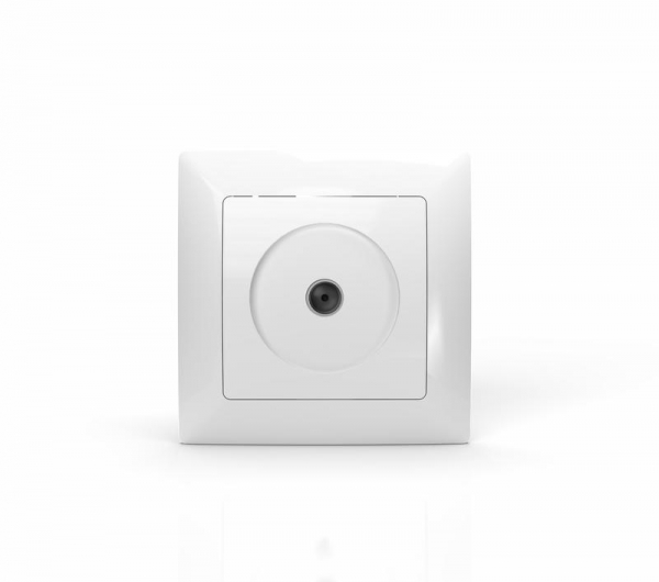 Розетка TV СП AVA в сборе бел. TOKOV ELECTRIC TKL-AV-A1O-C01