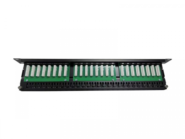 Патч-панель 19дюйм 1U кат.5E неэкранир. высокой плотности 48 портов RJ-45 Dual IDC TOKOV ELECTRIC TKE-PP-5E-1U-48P-UTP