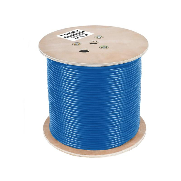 Кабель витая пара F/UTP 4х2х23AWG(0.57мм) кат.6 PVC indoor Fluked tested 305м (м) PRO TOKOV ELECTRIC TKP-C08-F/UTP-42-6-305