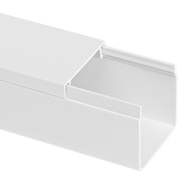 Кабель-канал 25х25 L2000 пластик бел. TOKOV ELECTRIC TKE-KK-25-25-2000-WH