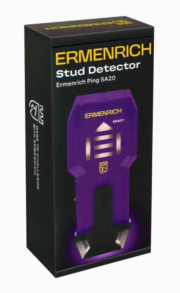 Детектор проводки Ping SA20 фиолет. Ermenrich 83833
