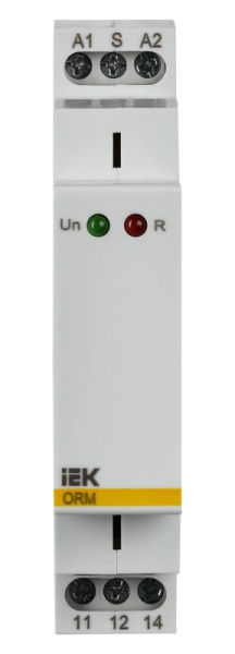 Реле импульсное ORM 1 конт. 12-240В AC/DC IEK ORM-01-ACDC12-240V