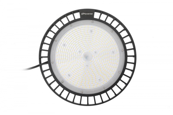 Светильник светодиодный ДСП IB 11 S 150W W 840 BK 298х298х112мм 150Вт 4000К IP65 High Bay подвес черн. Русский Свет 16091123170