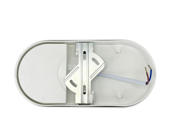 Светильник светодиодный WP 15 C 12W OP 840 W10L22 WH MDM 220х106х60мм 12Вт 4000К IP54 ЖКХ овал. пылевлагозащ. с датчиком движ. бел. Русский Свет 15071524500