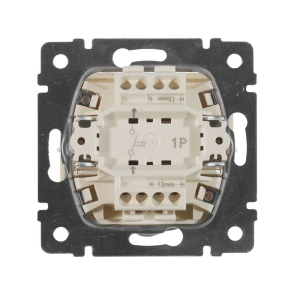 Кнопка 1-кл. СП Valena 10А IP20 механизм сл. кость IEK 774311