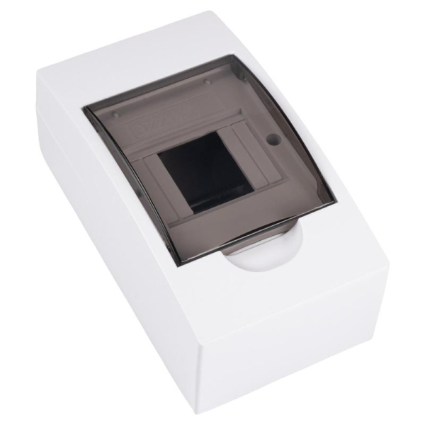 Бокс модульный накладной PDB/W 1004 WH (ЩРН-П- 4) IP41 пластик. JazzWay 5071643