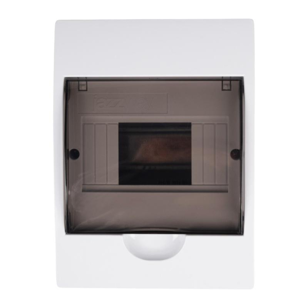 Бокс модульный накладной PDB/W 1006 WH (ЩРН-П- 6) IP41 пластик. JazzWay 5071650