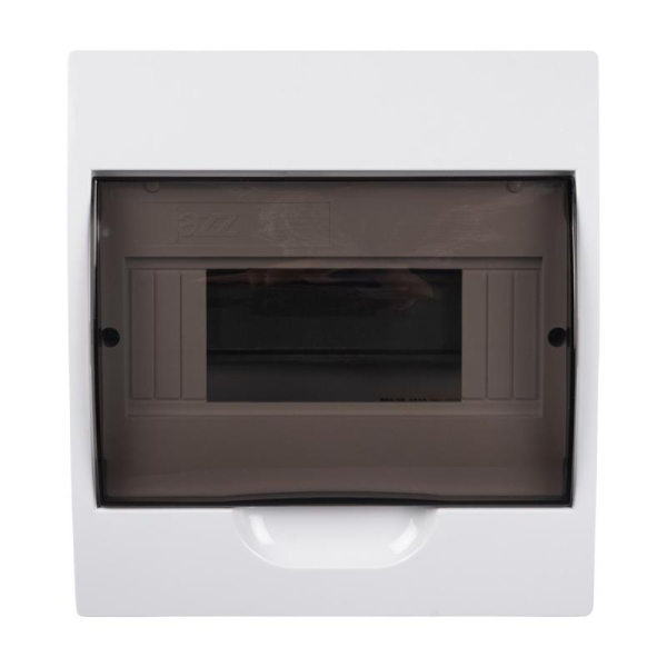 Бокс модульный накладной PDB/W 1008 WH (ЩРН-П- 8) IP41 пластик. JazzWay 5071667