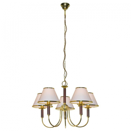 Подвесная люстра Arte Lamp Catrin A3545LM-5GO