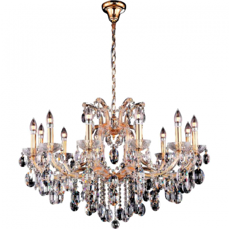 Подвесная люстра Crystal Lux Hollywood SP12 Gold