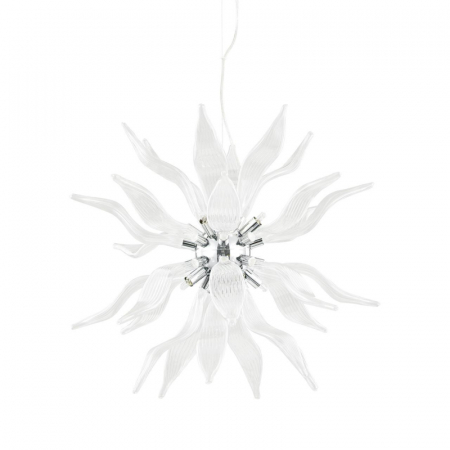 Подвесной светильник Ideal Lux Leaves SP8 Bianco 111957