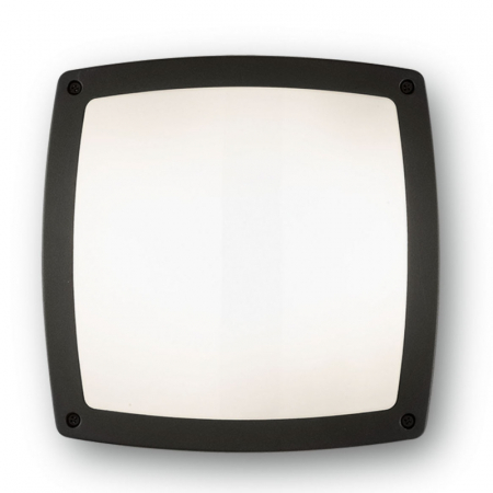Уличный настенный светильник Ideal Lux Cometa PL3 Nero 082271