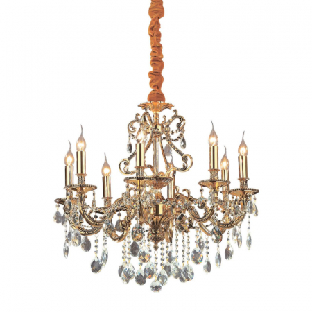 Подвесная люстра Ideal Lux Gioconda SP8 Oro 060514
