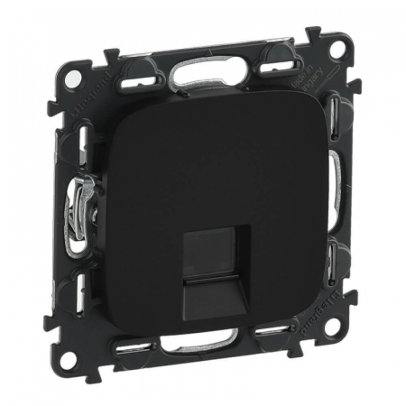 Информационная розетка RJ45 Legrand Valena Allure антрацит 753950