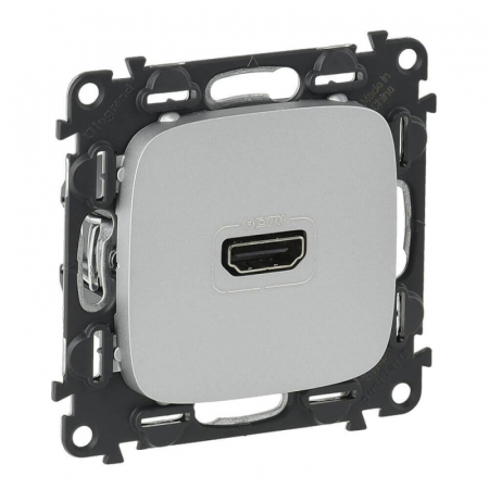 Розетка HDMI Legrand Valena Allure алюминий 754717