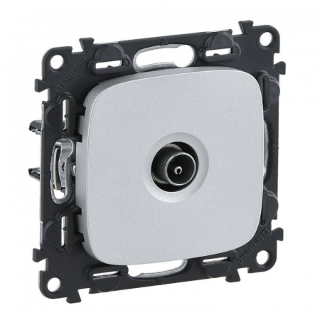 Розетка ТV оконечная Legrand Valena Allure алюминий 753960