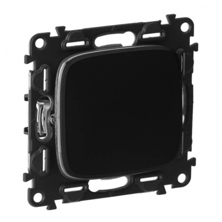 Переключатель одноклавишный Legrand Valena Allure 10А 250В антрацит 752916