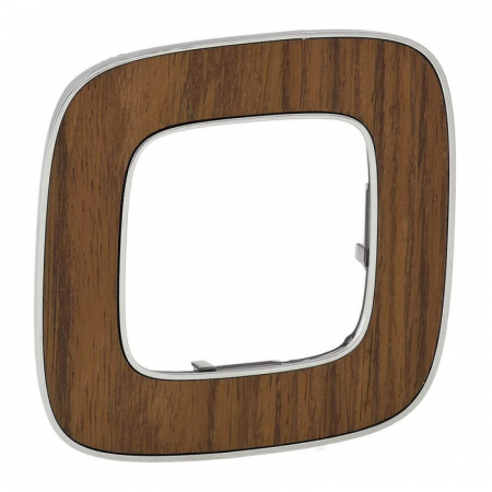 Рамка 1-постовая Legrand Valena Allure Орех 754461