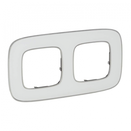 Рамка 2-постовая Legrand Valena Allure Зеркало 754422