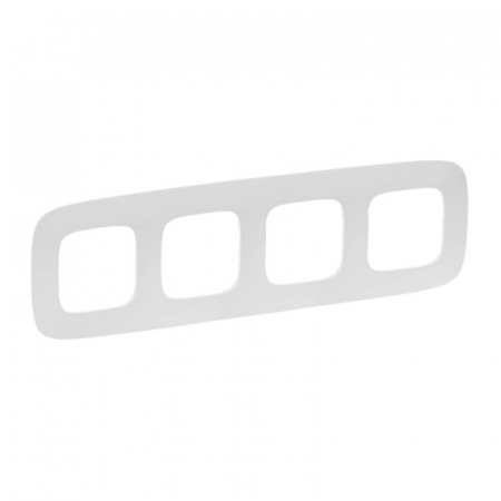 Рамка 4-постовая Legrand Valena Allure Белая 754304