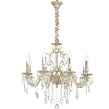 Подвесная люстра Lucia Tucci Barletta 1730.8 Cream White