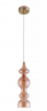Подвесной светильник Crystal Lux Iris SP1 A Amber